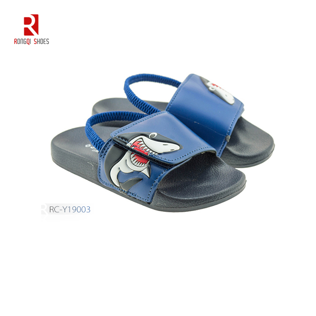 Toddler Boys & Girls Beach/Pool Slides Sandals With Back Straps
